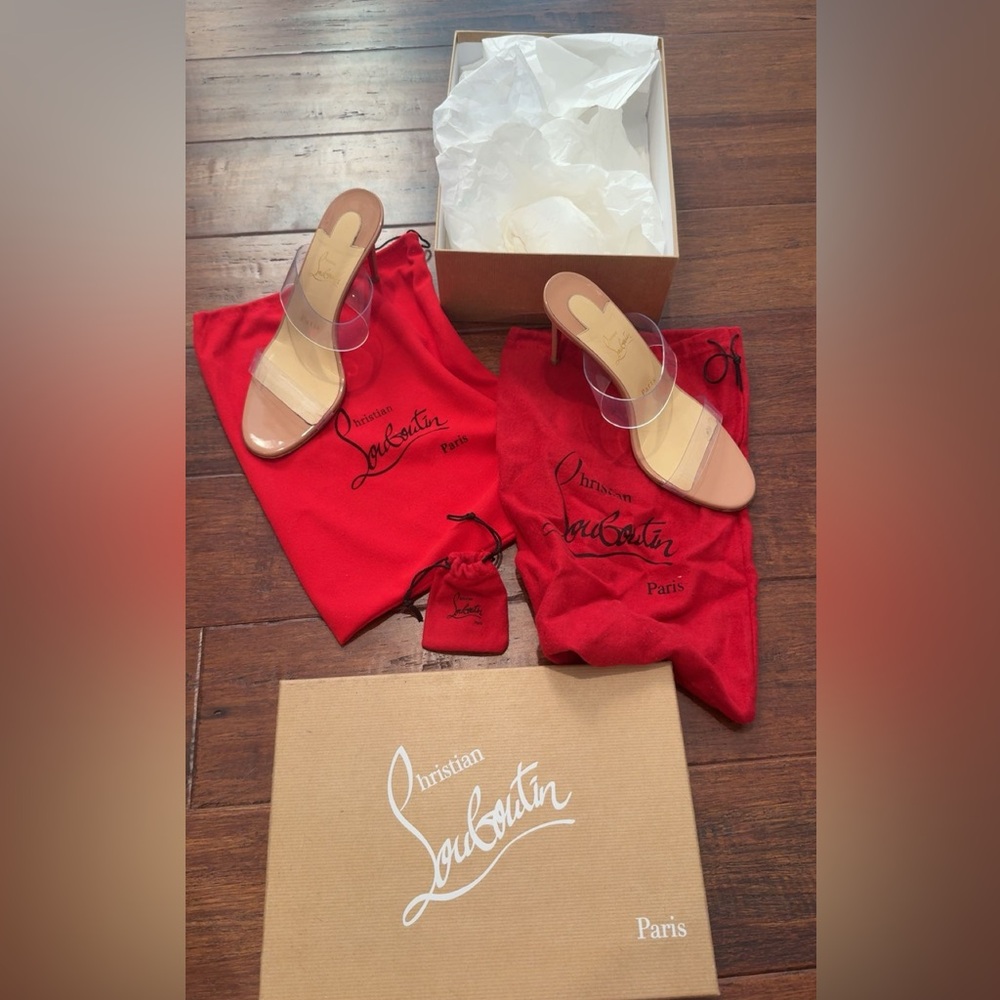 Christian Louboutin Just Nothing Heels/Sandal *open to offers*